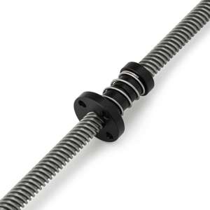 TR8x8-2P Lead Screw Anti-backlash Round Flanged Nut (8mm ID, 8mm Lead, 2mm Pitch, POM)
