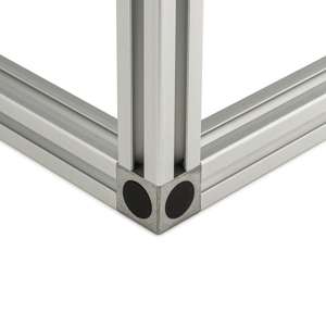 3 Way 40 Series Cube Corner Bracket - In Use