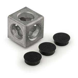 3 Way 40 Series Cube Corner Bracket - Thumbnail
