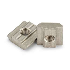 M6 30 Series T-Slot Slide In Nut (A2 Stainless Steel) - Thumbnail