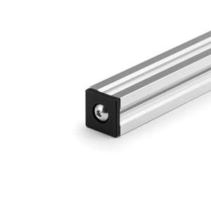 20x20 20 Series Aluminium End Cap - In Use