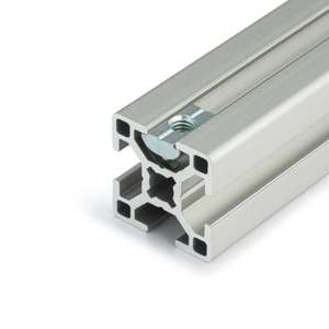 M5 30 Series T-Slot Spring Leaf Loaded Nut (Zinc Plated) - In Use