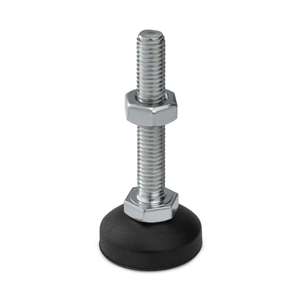 M8x50mm Nylon 29mm Fixed Levelling Foot