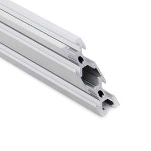 Black 20x40mm 20 Series T/V-Slot Aluminium Extrusion Profile - Cut To Size - Image 2