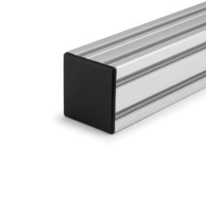 90x90 45 Series Plastic End Cap - In Use