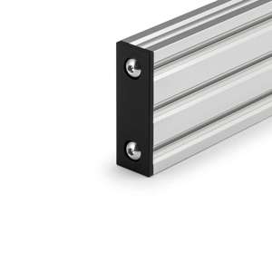 20x60 20 Series Aluminium End Cap - In Use