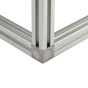 3 Way 20 Series Cube Corner Bracket - In Use