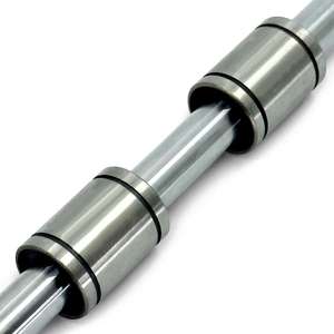 8mm Chrome Plated Hardened Ground Bearing Linear Shaft - Cut To Size - In Use