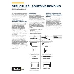 Thumbnail preview for Lord Structural Adhesive Bonding Application Guide