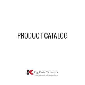 Thumbnail preview for King Plastic Product Catalog