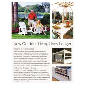 Thumbnail preview for Outdoor Living Lives Longer Brochure