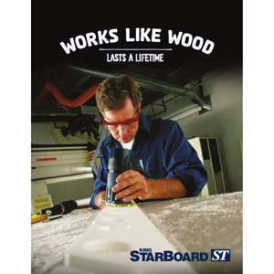 Thumbnail preview for King StarBoard® ST Works Like Wood