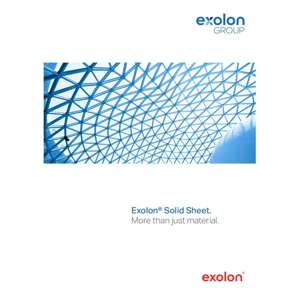 Thumbnail preview for Exolon Solid Polycarbonate Brochure