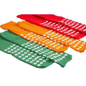 Fall Management Socks, Posey, Large, Green | Unicare