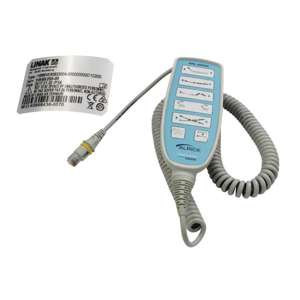 Linak HB80 Handset: 12 Button, Grey/Blue