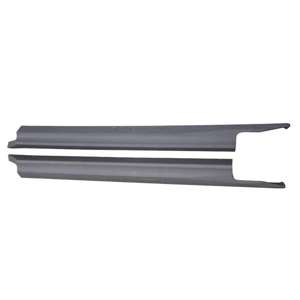 Kcare Pan Runners: Grey Plastic Commode Accessory