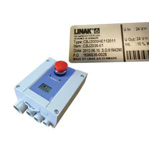 Linak Control Box, 2 Channel, LCD Battery Display