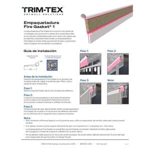 Preview of Fire Gasket 1 Installation Guide R2 ES