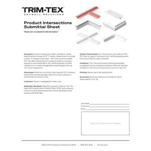 Vista previa de la hoja de presentación de intersecciones de productos