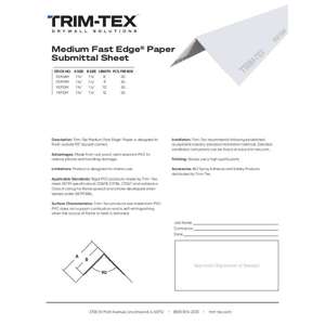 Preview of Fast Edge Paper Medium Submittal Sheet R1