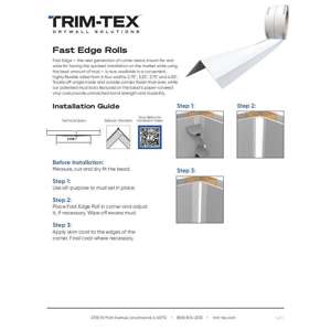 Preview of Fast Edge Rolls Installation Guide R1