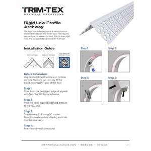 Preview of Rigid Low Profile Archway Installation Guide