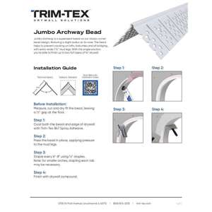 Preview of Jumbo Archway Bead Installation Guide