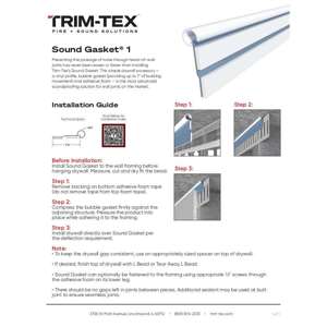 Preview of Sound Gasket 1 Installation Guide