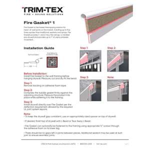 Preview of Fire Gasket 1 Installation Guide