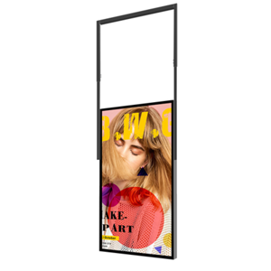 43" Ceiling Mounted Double-Sided Window Display
